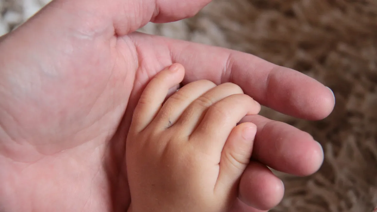 Baby Hand (Foto: David Jufer)
